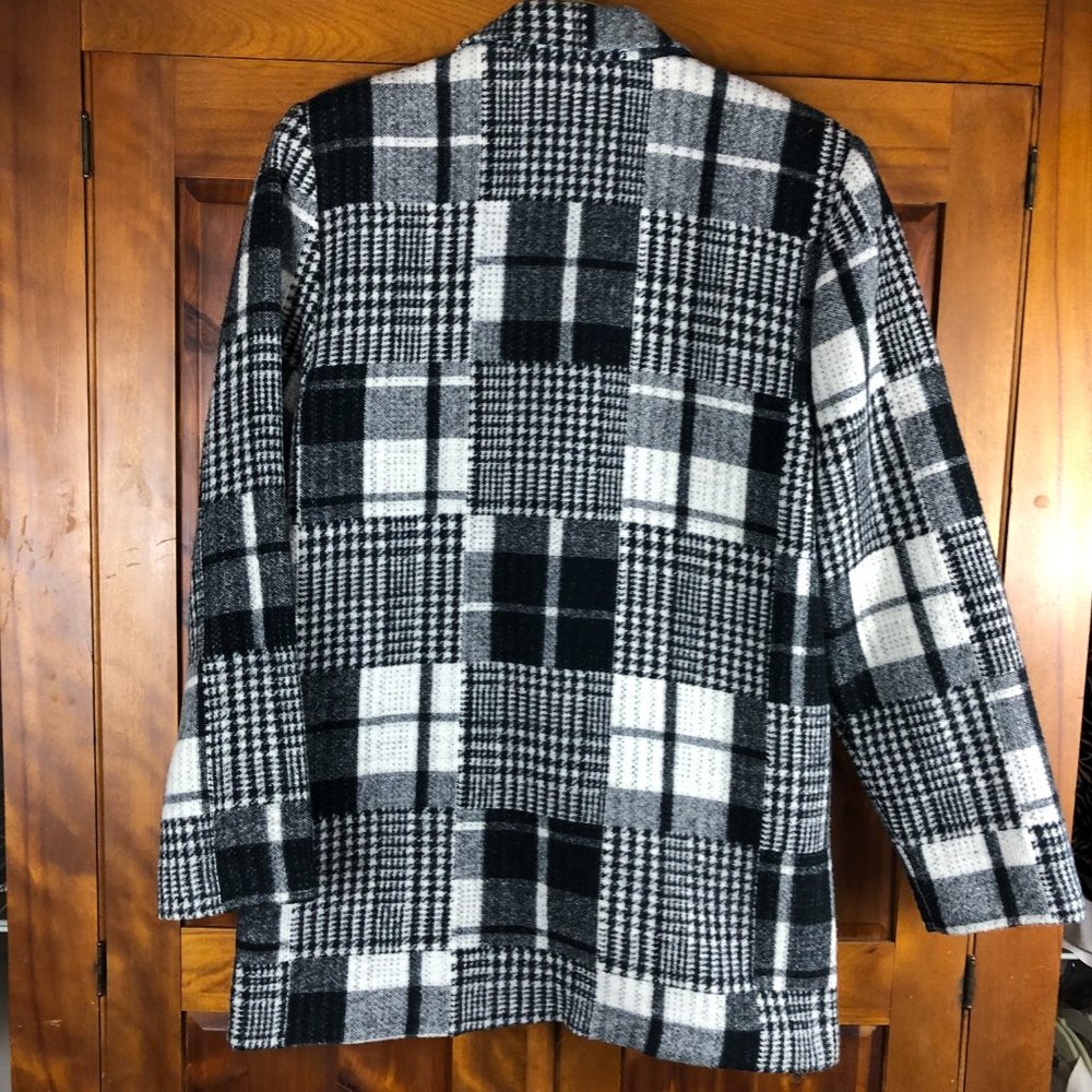 Ormond Vintage Oversized Patchwork Plaid Houndsto… - image 2